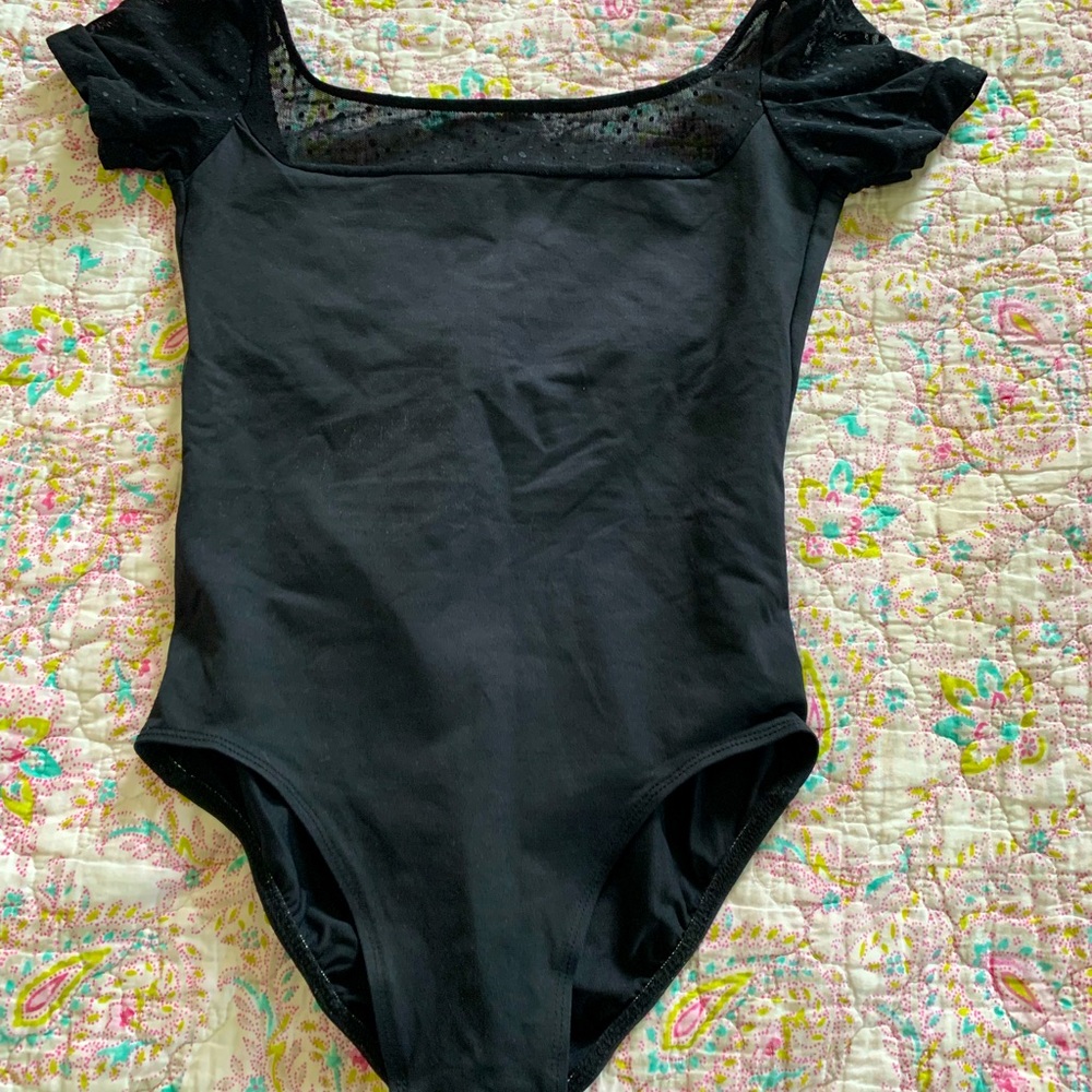 Black leotard